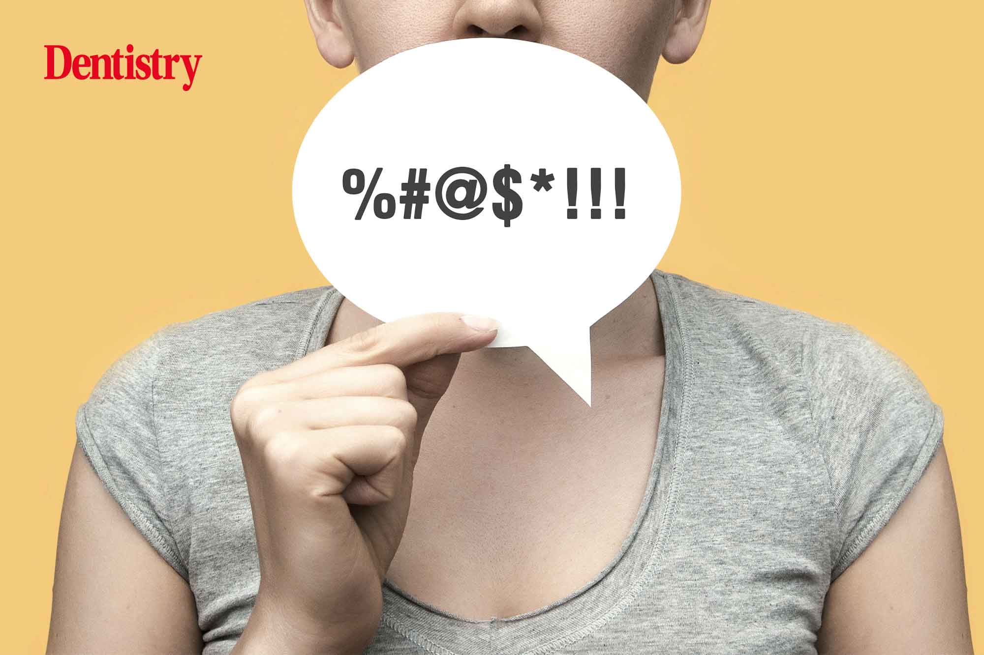 swearing patient