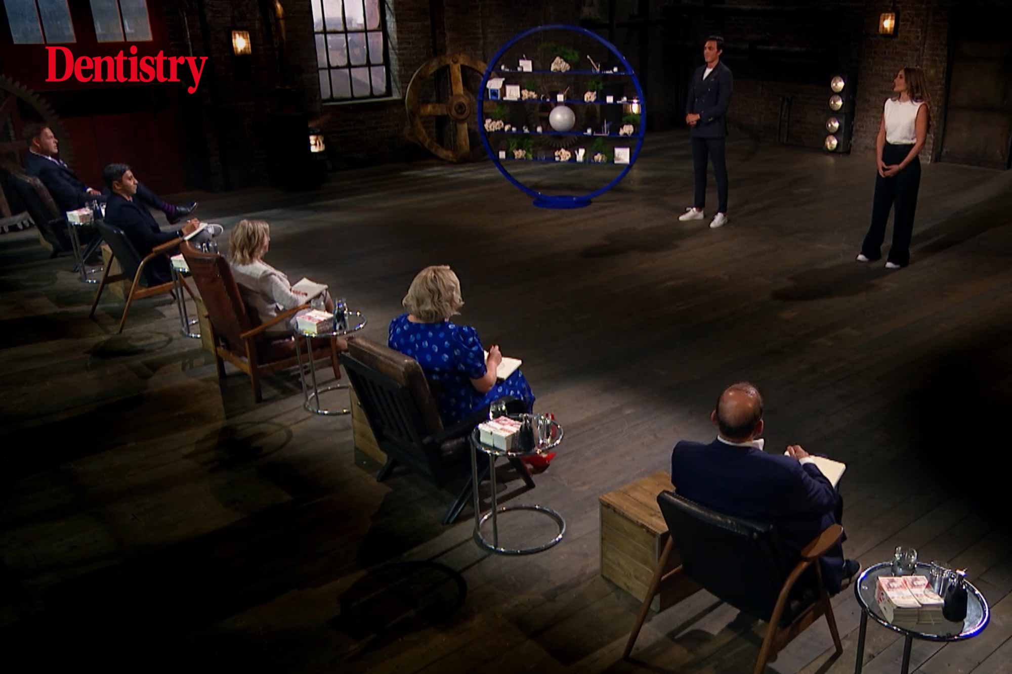 pärla presenting at dragons' den