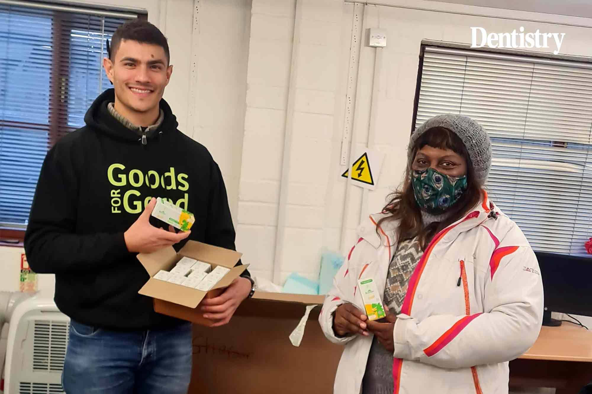Thousands of toothpaste tubes donated to help less fortunate families