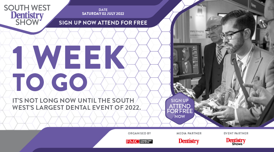 one week to go south west dentistry show