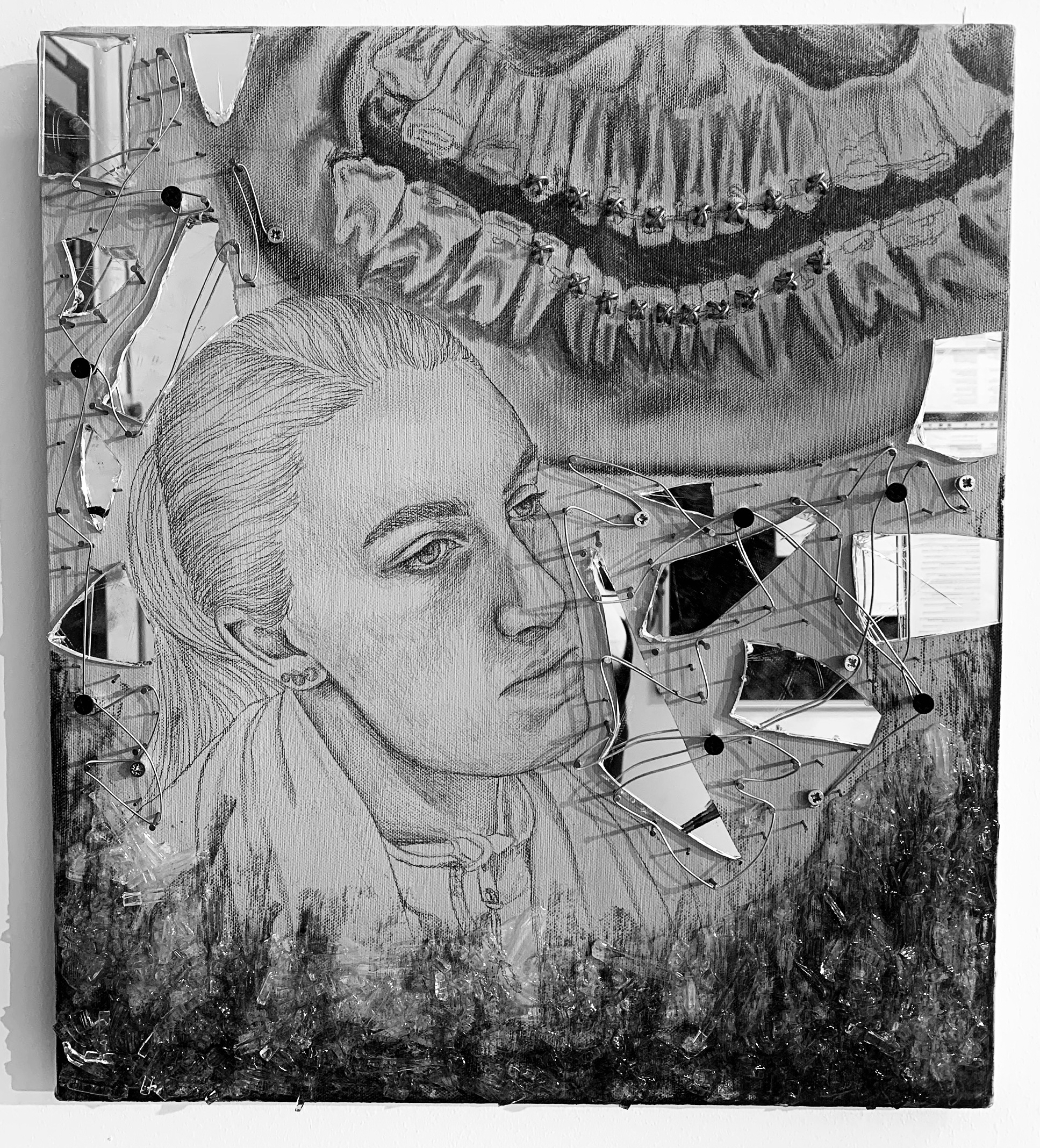 'I found peace in the practice of art': After relentless bullying pushed her to get double jaw surgery, Danielle Paterson, a fine art graduate, discusses how and why she documented her experience through art. 