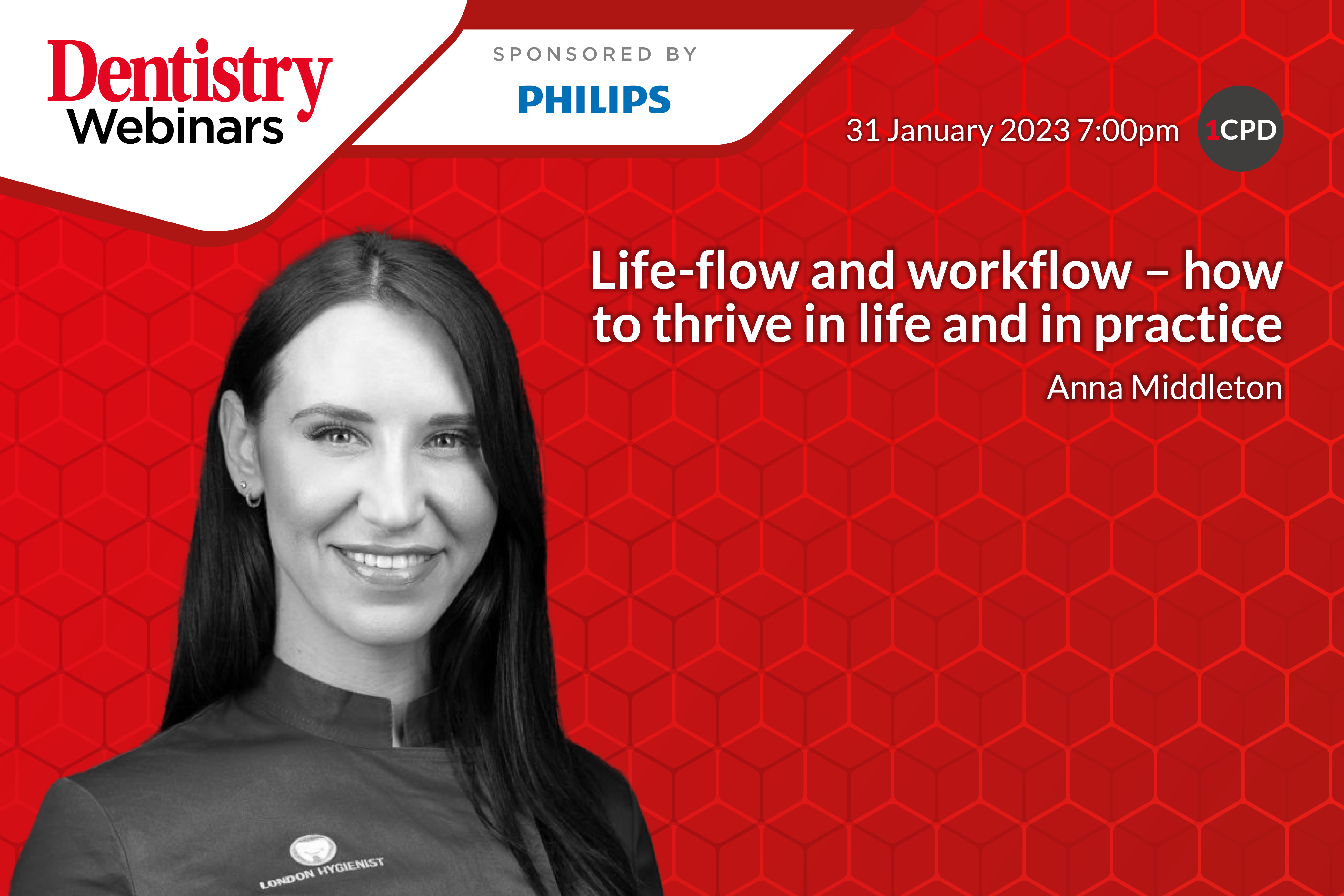 Join Anna Middleton on Tuesday 31 January at 7pm as she discusses how to thrive in life and in practice – sign up now!