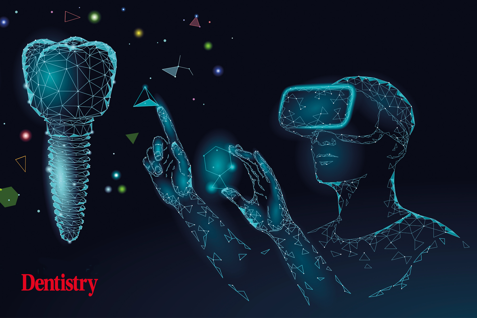 graphic representing dental ai