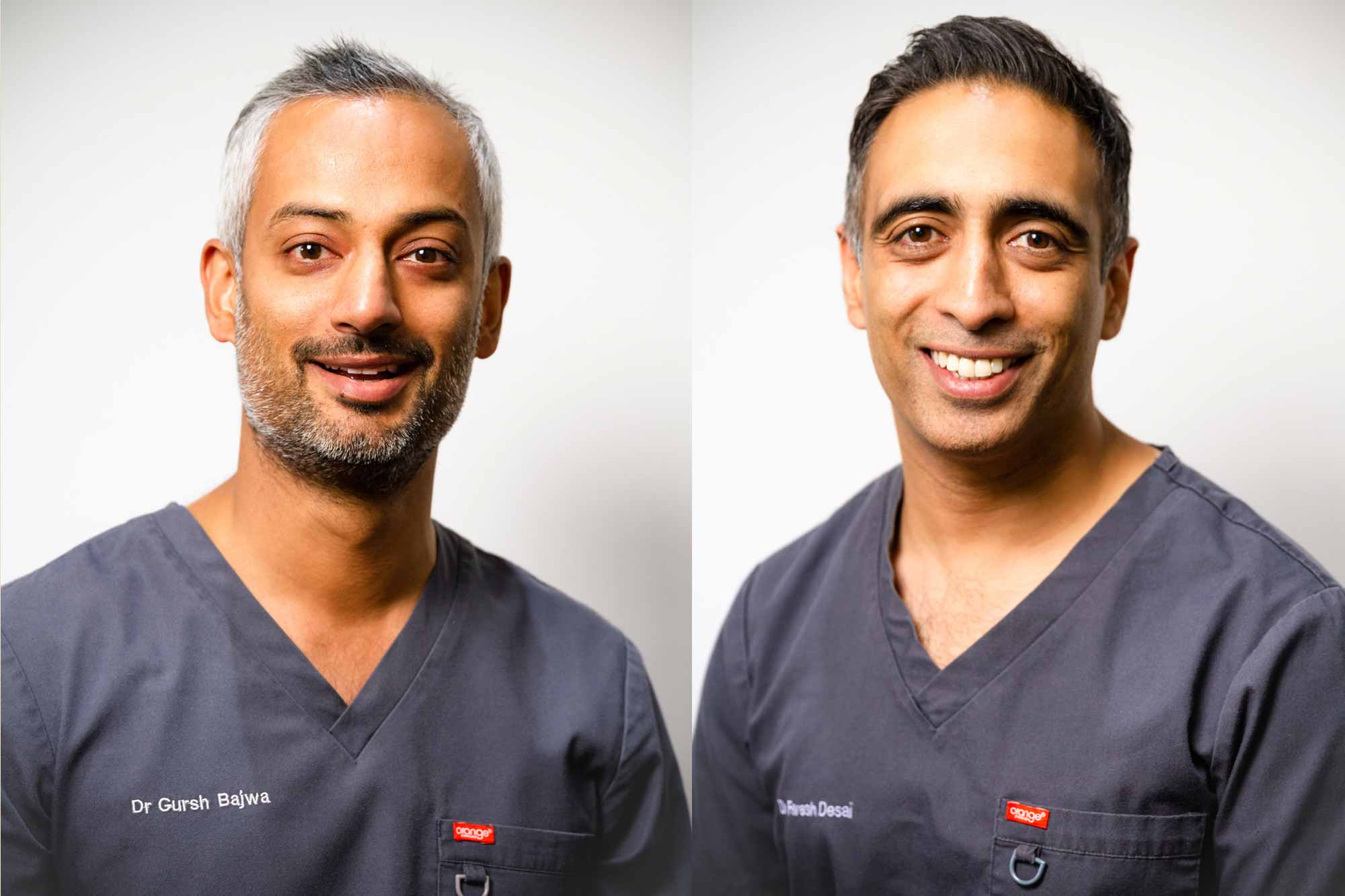 Gursh Bajwa and Faresh Desai