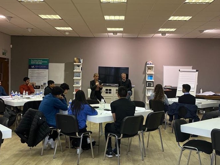 Dental sales training company, Ashley Latter, recently put on a course to help coach young children in public speaking and sales.