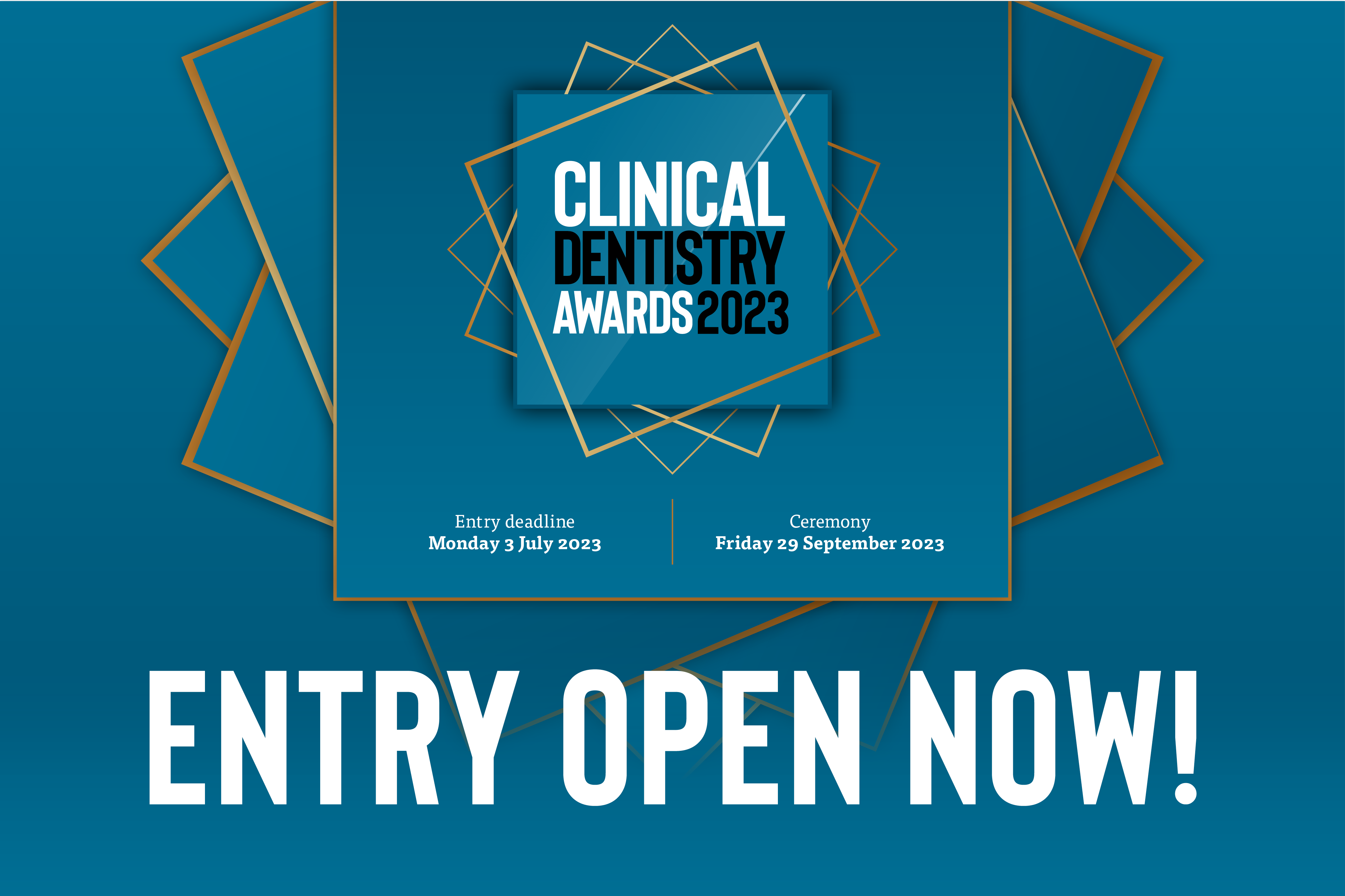 Entry is officially open for the 2023 Clinical Dentistry Awards. Find out all you need to know about the ceremony and how to submit an entry.