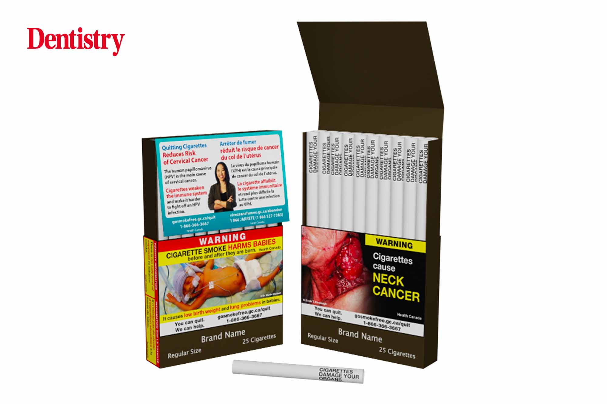Canada first country to put health messages on individual cigarettes