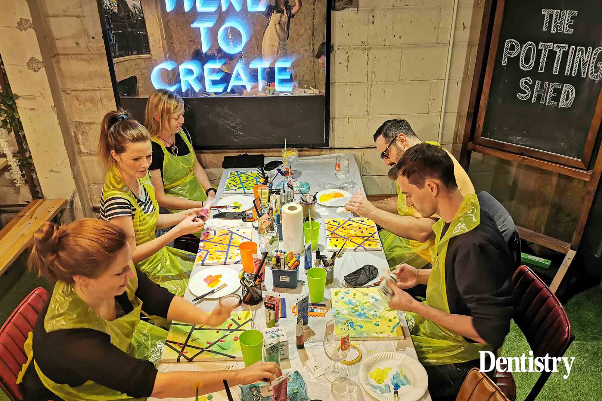 art sessions for dentists